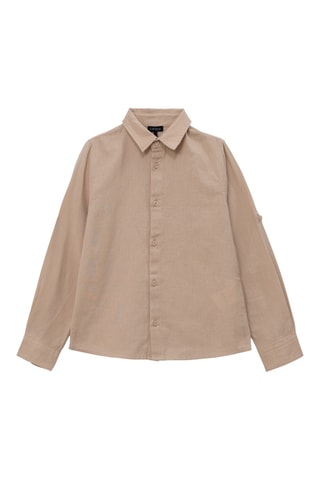 Camisa - Bege - IKKS