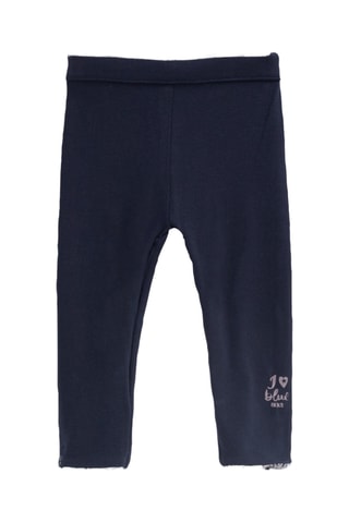 Legging réversible - Ecru et bleu marine - IKKS