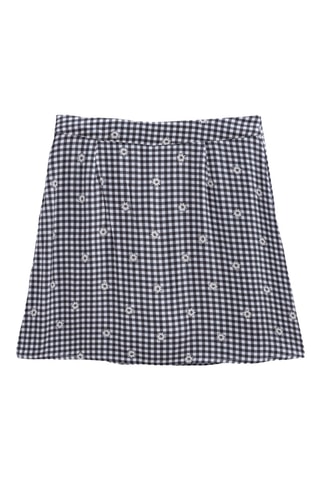 Jupe-short - Noir et blanc - IKKS