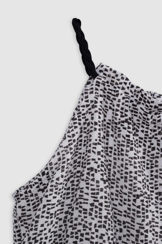 Vestido - Preto e branco - IKKS