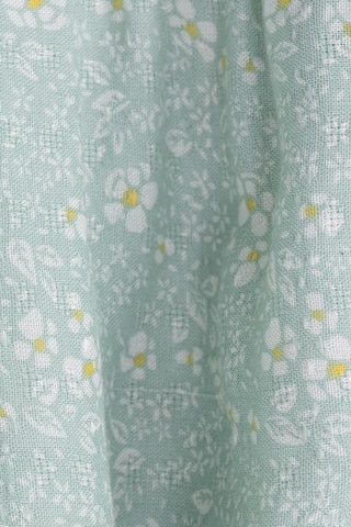 Vestido - Verde-água e branco - IKKS