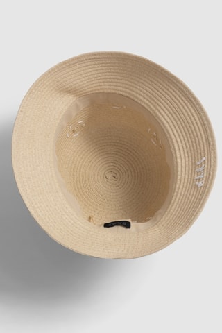 Chapeau de paille - Beige et blanc - IKKS