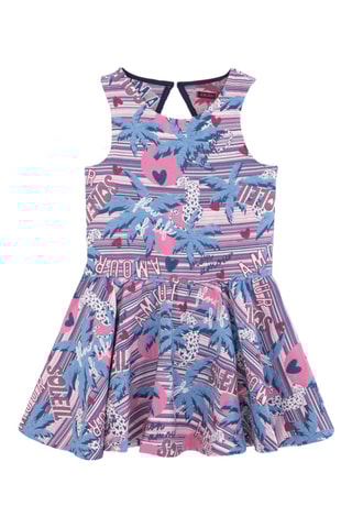 Vestido - Rosa e azul-celeste - IKKS