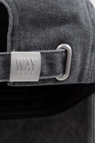 Casquette en coton biologique et en jean - Gris chiné - IKKS