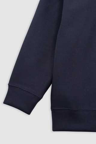 Sweat - Bleu marine et blanc - IKKS