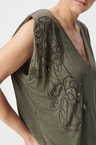 Top - Caqui mesclado - IKKS