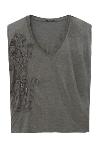 Top - Caqui mesclado - IKKS