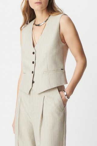 Gilet de costume - Gris clair - IKKS