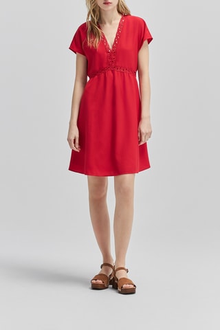 Vestido estilo patinadora - Vermelho - IKKS