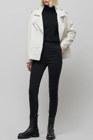 Jegging taille haute - Noir - IKKS