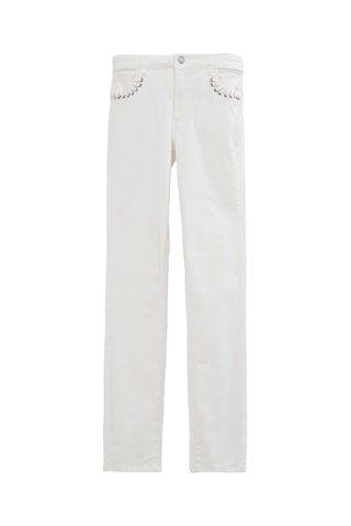 Jean slim 7/8 - Ecru - IKKS