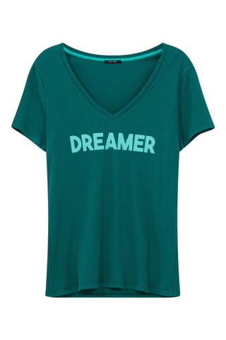 T-shirt - Verde-escuro - One Step