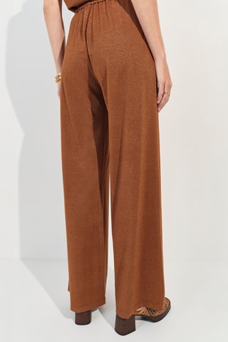 Pantalon droit taille haute - Camel - One Step