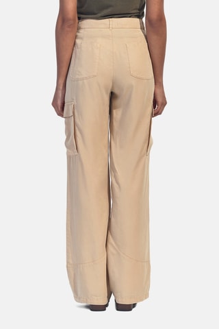 Pantalon droit taille haute - Beige - One Step