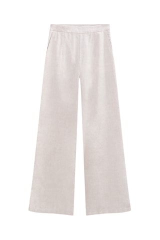 Pantalon droit taille haute - Ecru - One Step