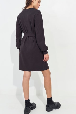 Robe sweat - Gris foncé - One Step