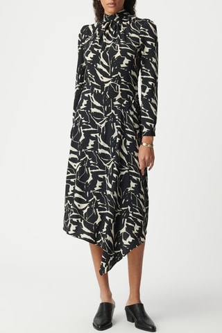 Vestido midi - Preto - IKKS