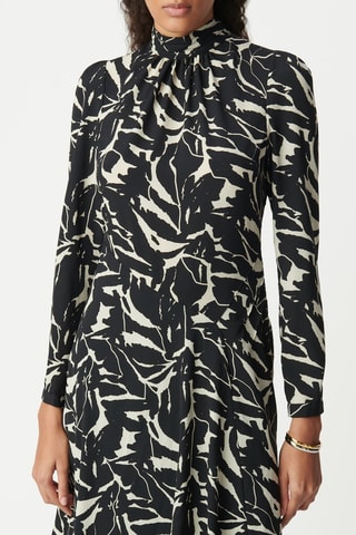 Vestido midi - Preto - IKKS