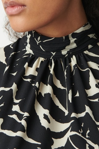 Vestido midi - Preto - IKKS