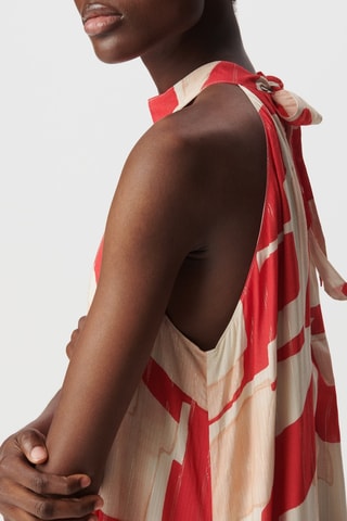 Vestido comprido - Coral - IKKS