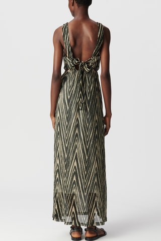 Vestido comprido - Preto - IKKS