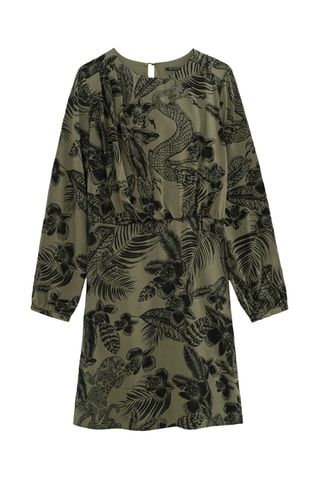 Robe droite - Kaki - IKKS