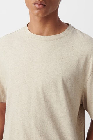 T-shirt en lin - Beige - IKKS