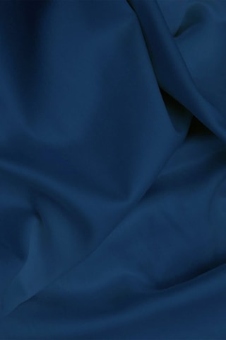 Drap-housse en satin de coton - Bleu