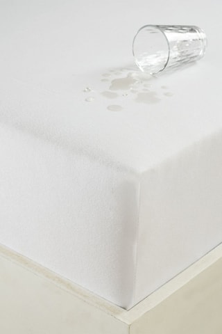 Protège-matelas - Blanc