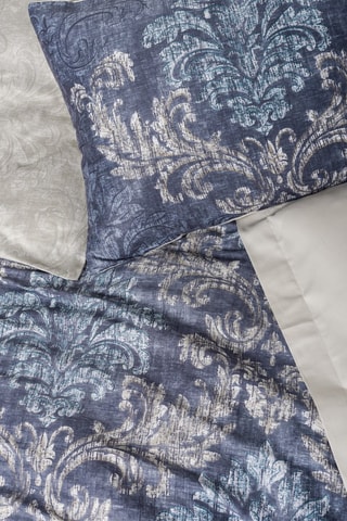 Parure de couette en satin de coton 83 fils/cm² Owen - Beige