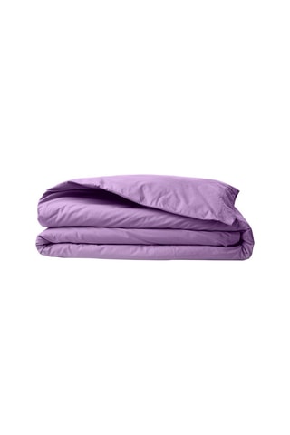 Housse de couette en coton renforcé 155 fils/cm² Tonne Viole - Violet