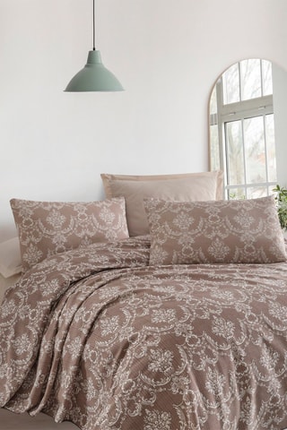 Couvre-lit Pure - Marron