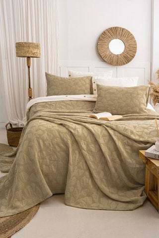 Ensemble couvre-lit - Kaki