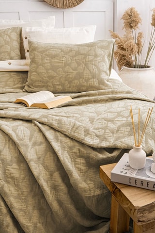 Ensemble couvre-lit - Kaki