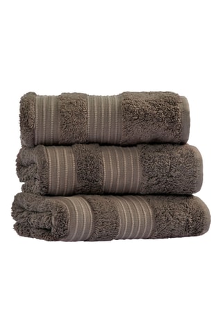 Serviette invité en bambou - Marron - 30 x 50 cm