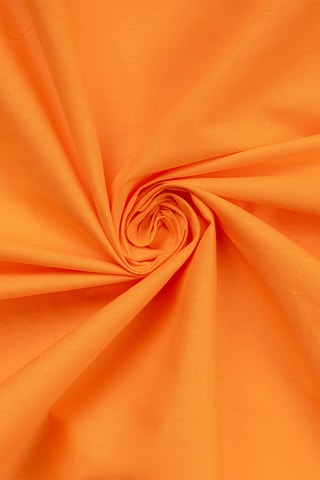 2 taies d'oreiller en coton 61 fils/cm² - Orange