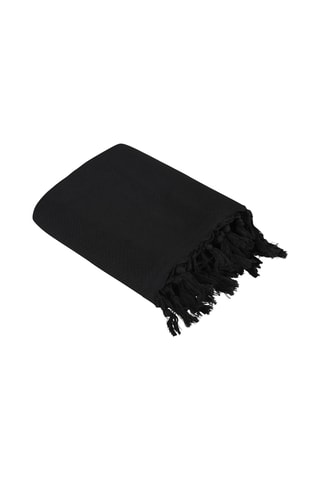 Jeté de canapé - Noir - 115 x 200 cm