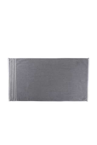 2 draps de bain - Gris foncé - 75 x 150 cm