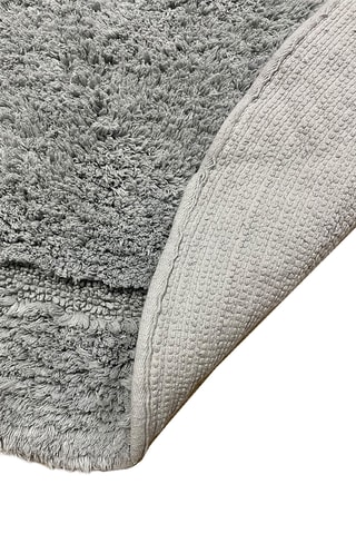 2 tapis de bain - Gris - 60 x 100 cm et 50 x 60 cm