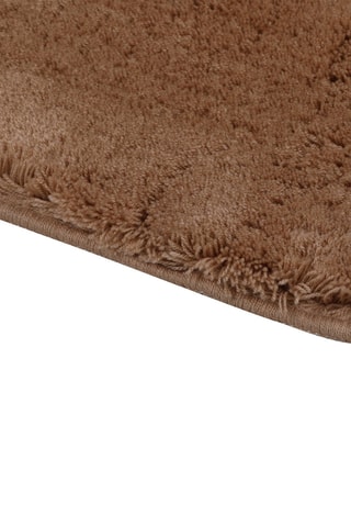 2 tapis de bain - Marron - 50 x 60 cm et 60 x 100 cm