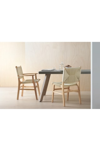 4 chaises - Naturel