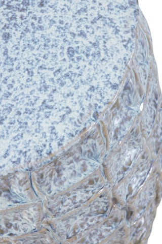 Mesa de apoio - Banco de bar em cerâmica - 30 x 44 x 30 cm