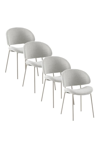 4 cadeiras - 55 x 80 x 54 cm