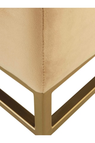 Pufe - Ocre - Veludo