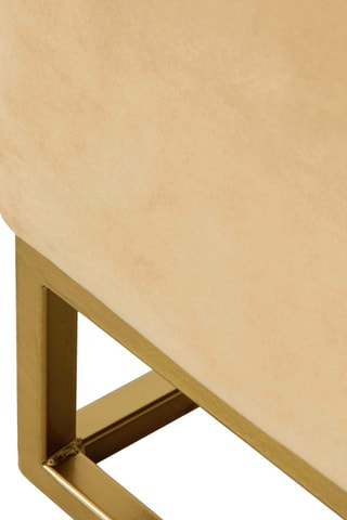 Pufe - Ocre - Veludo