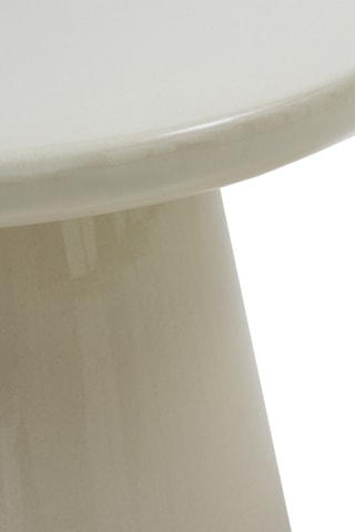 Mesa de apoio em cerâmica- 41 x 45 x 41 cm