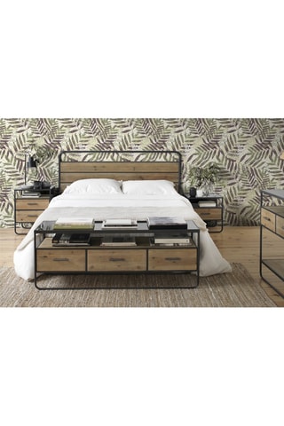 Móvel TV - Natural e preto