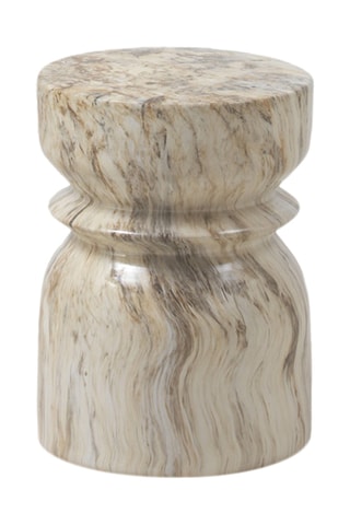 Banco de bar em cerâmica - 33,5 x 45 x 33,5 cm