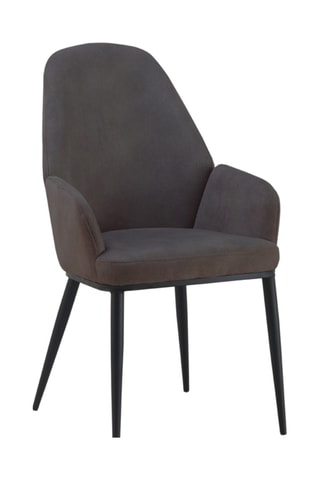 Conjunto de 2 cadeirões - Cinzento-escuro