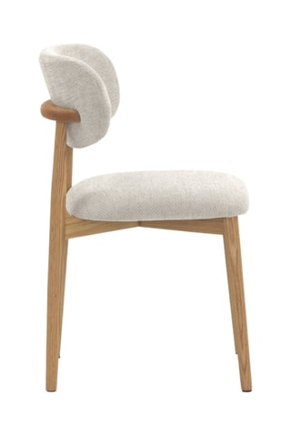 4 cadeiras em carvalho - 50 x 46 x 80 cm